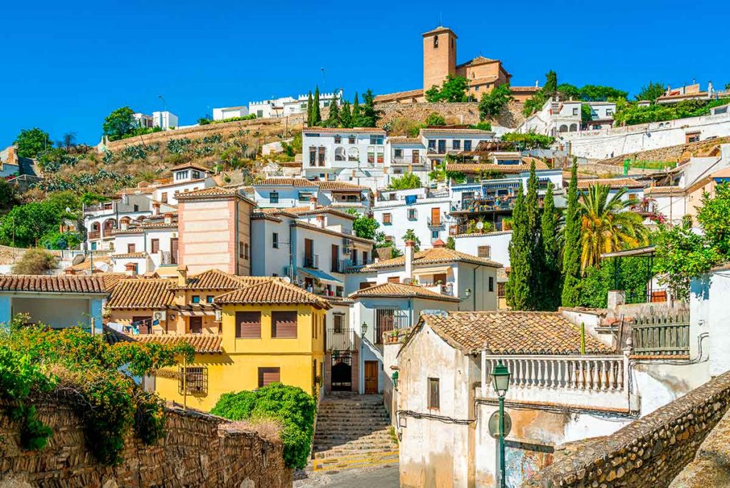 Barrio del Albaicín Granada