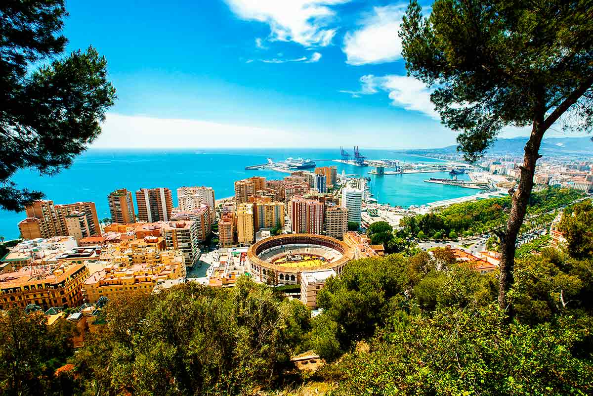 Malaga City View