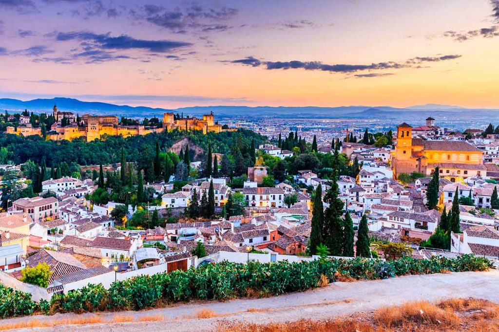 Vistas ciudad de Granada