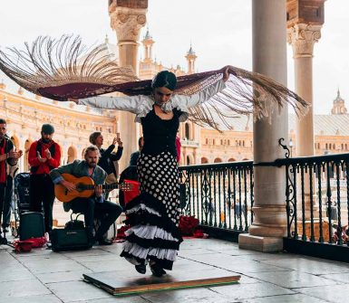 baile flamenco sevilla plaza espana