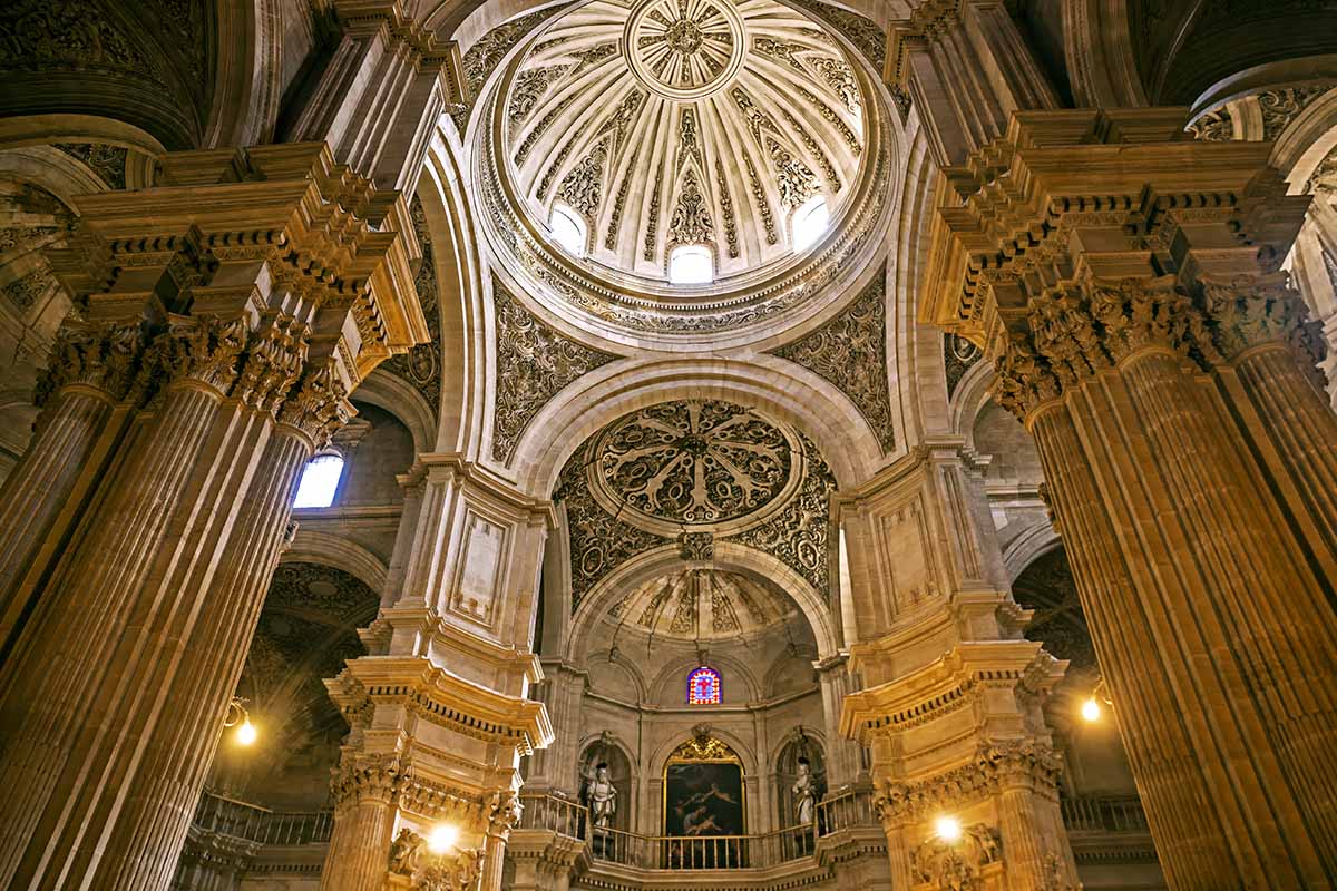 Interior of the Royal Chapel in Granada
