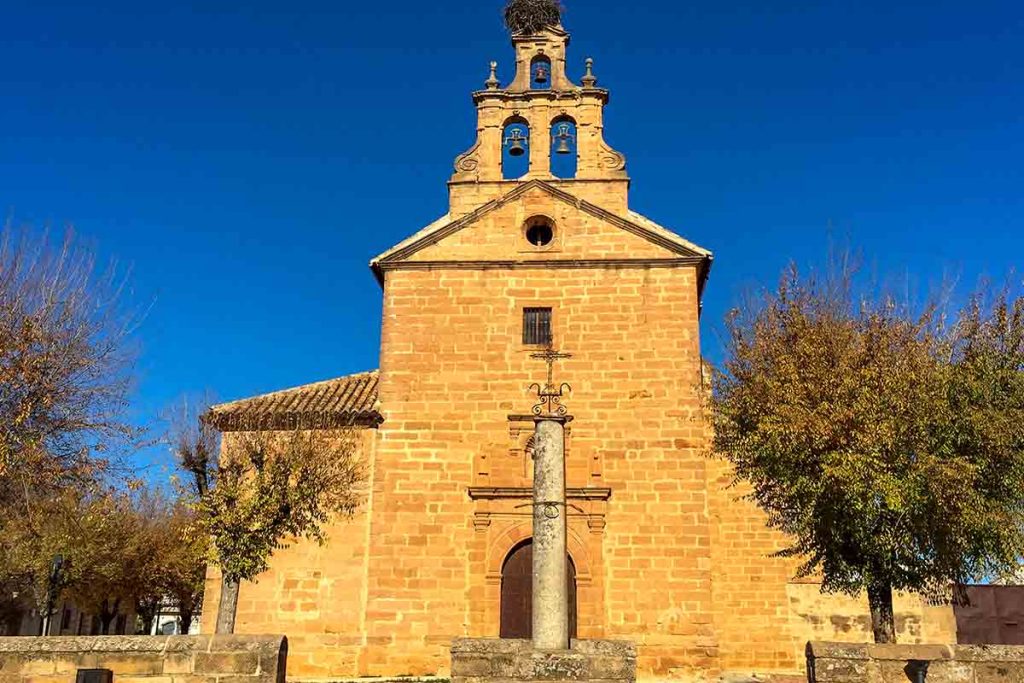 Ermita del Cristo del Llano en Baños de la Encina, Provincia de Jaén
