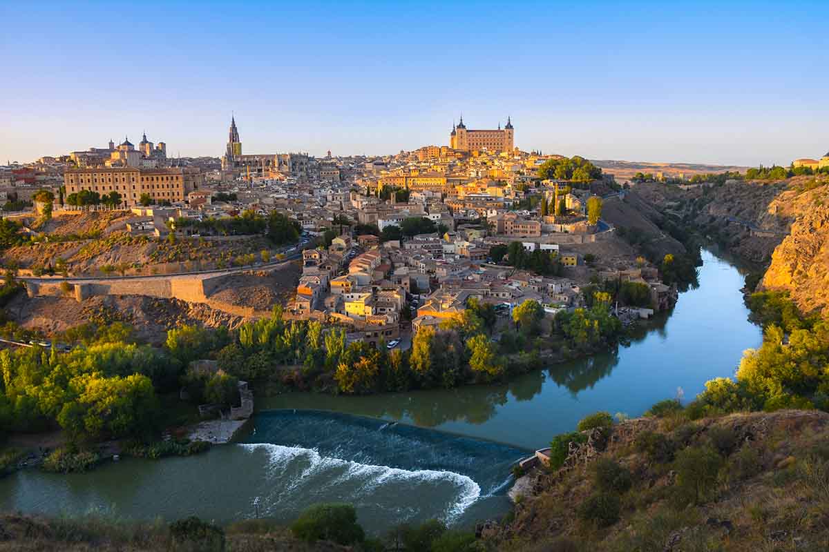 Vista de la ciuda de Toledo